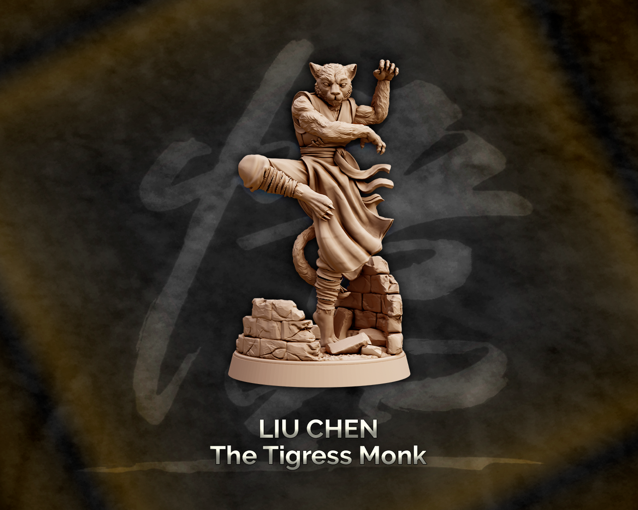Liu Chen - The Tigress Monk